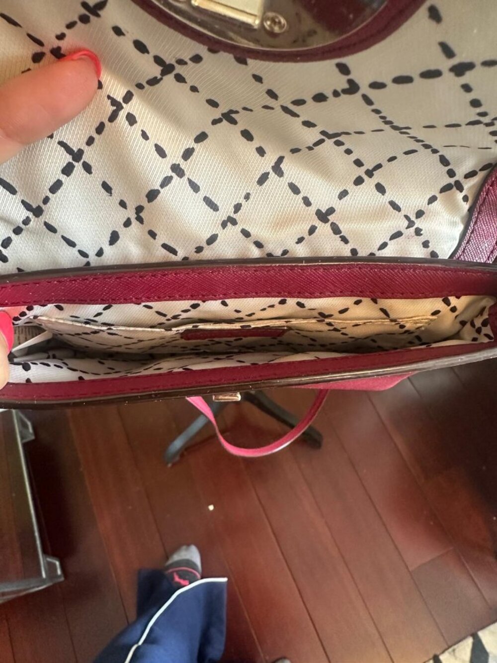 KATE SPADE New York Saffiano Leather Crossbody Bag PL - Picture 7 of 8